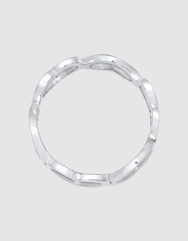 Elli Jewelry - Ring Band Hearts Symbol Trend in 925 Sterling Silver