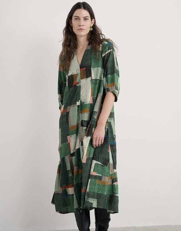 Seasalt - Seasalt Cornwall Green Windblown Dress