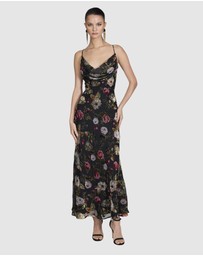 Romance by Honey and Beau - Machessa Cowl Neck Maxi
