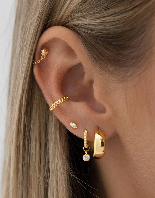 HOUSE OF SLANI - Lina Chunky Hoops