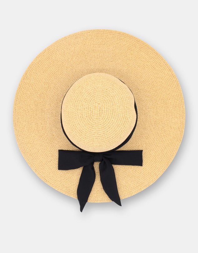 Morgan & Taylor - Adele Floppy Hat in Black