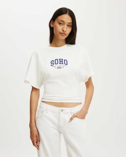 SOHO NYC VINTAGE WHITE