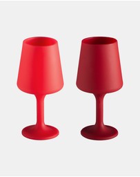 porter green - swepp | silicone unbreakable wine glasses