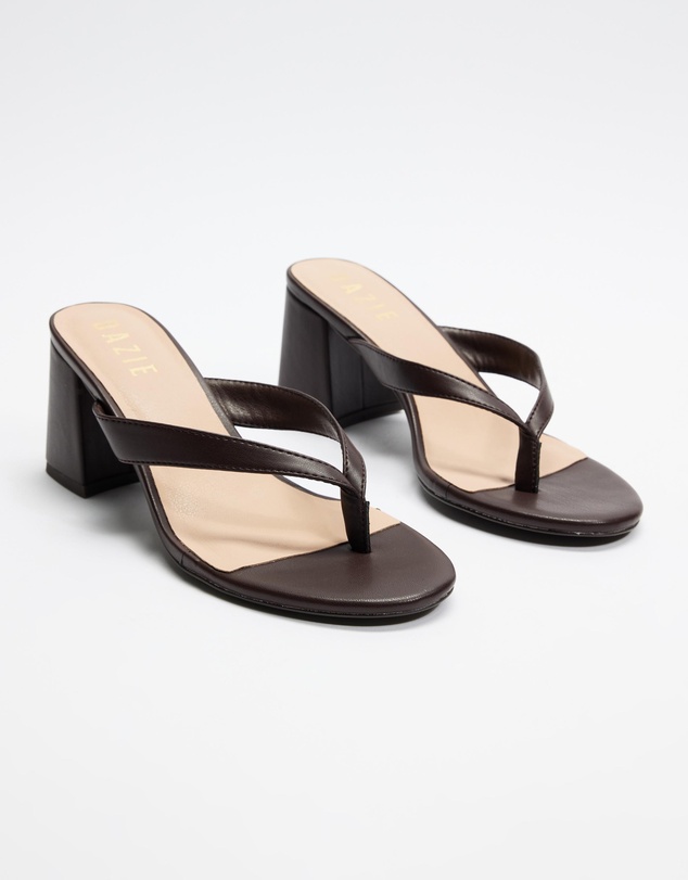 Dazie - Julia Block Thong Heels