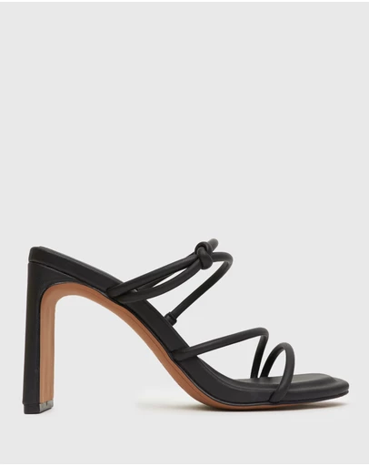 Betts - Cleopatra High-Heeled Strappy Mules