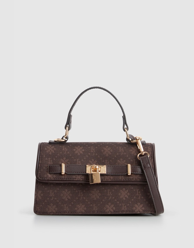 Laura Jones - Jacquard Top Handle Bag