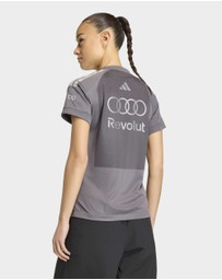 adidas Performance - AUDI REVOLUT F1 TEAM SHORT SLEEVE DRIVER JERSEY REPLICA Womens