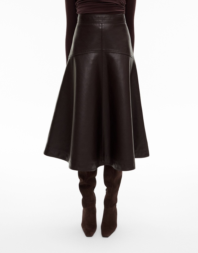 Witchery - Spliced Faux Leather Skirt