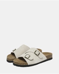 EVERAU - EverAU Ugg Alexis Cow Suede Upper Sandals