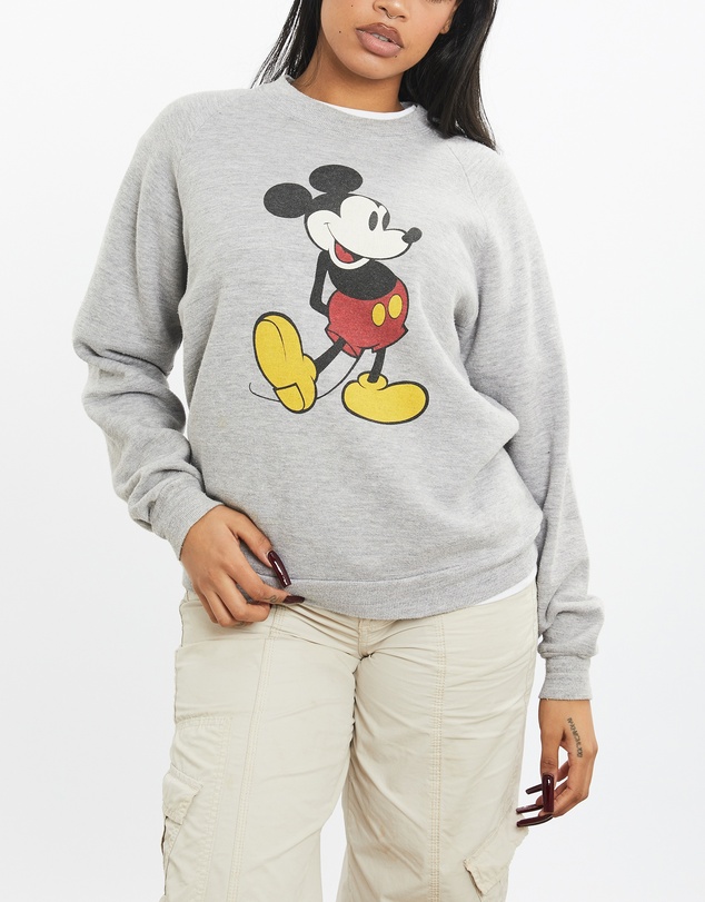 Vintage by The Real Deal - Pre Loved - 80s Disney Mickey Mouse Sweatshirt