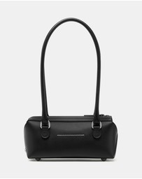 MM6 Maison Margiela - Small Leather Bowling Shoulder Bag
