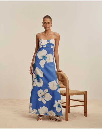 KIVARI - Rowena Strappy Maxi Dress