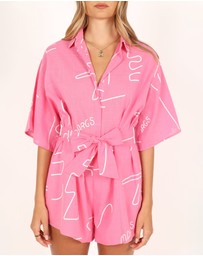 Petal & Pup - Kellie Playsuit - Pink