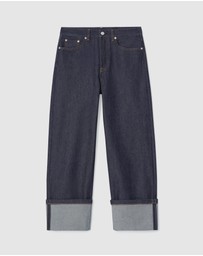 COS - Facade Turn-Up Straight-Leg Jeans