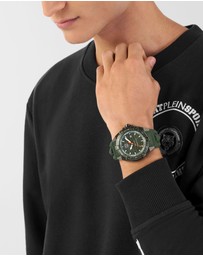 Plein Sport - Plein Urban Pulse 47mm Green dial and Green silicone strap