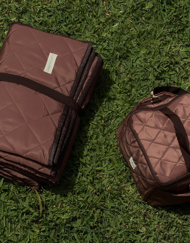Sand Society - Gingham Picnic Blanket