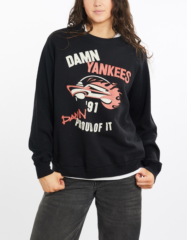 Vintage by The Real Deal - Pre Loved - Vintage 1991 Damn Yankees Music Sweatshirt