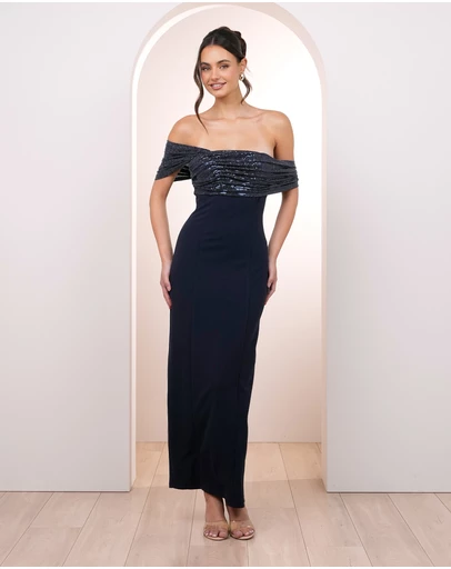 Pilgrim - Fiore Off Shoulder Maxi Dress