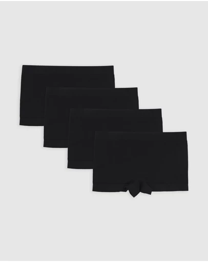 Ambra - 4 Pack Bare Essentials Recycled Nylon Shortie