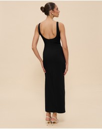 CHANCERY - Eloise Cross Front Square Neck Dress