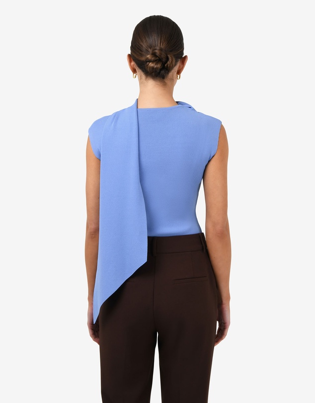 Forcast - Isadora V-Neck Scarf Knit Top