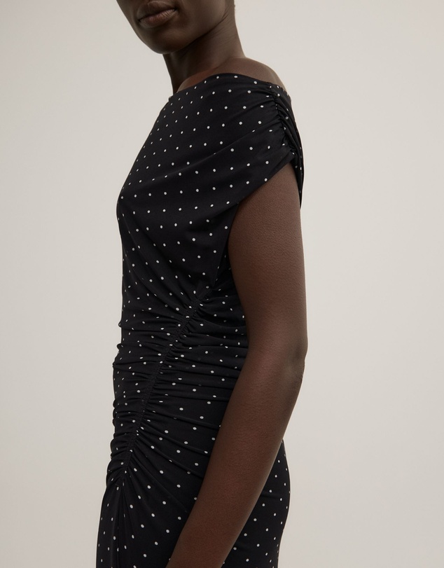 Witchery - Off Shoulder Mesh Dress