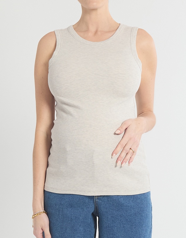 Soon Maternity - Base Soft Rib Tank