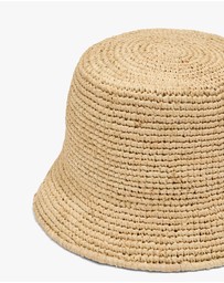 Country Road - Cr Raffia Bucket Hat