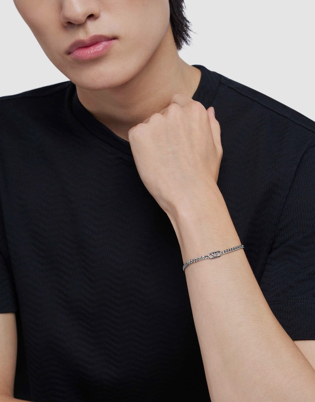 Emporio Armani - Emporio Armani Silver-Tone Bracelet