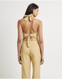 Alice In The Eve - Vera Halter Tailored Vest