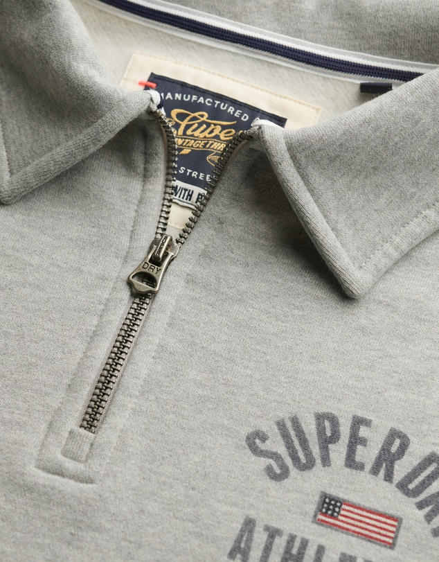 Superdry - Athletic Collared Half Zip