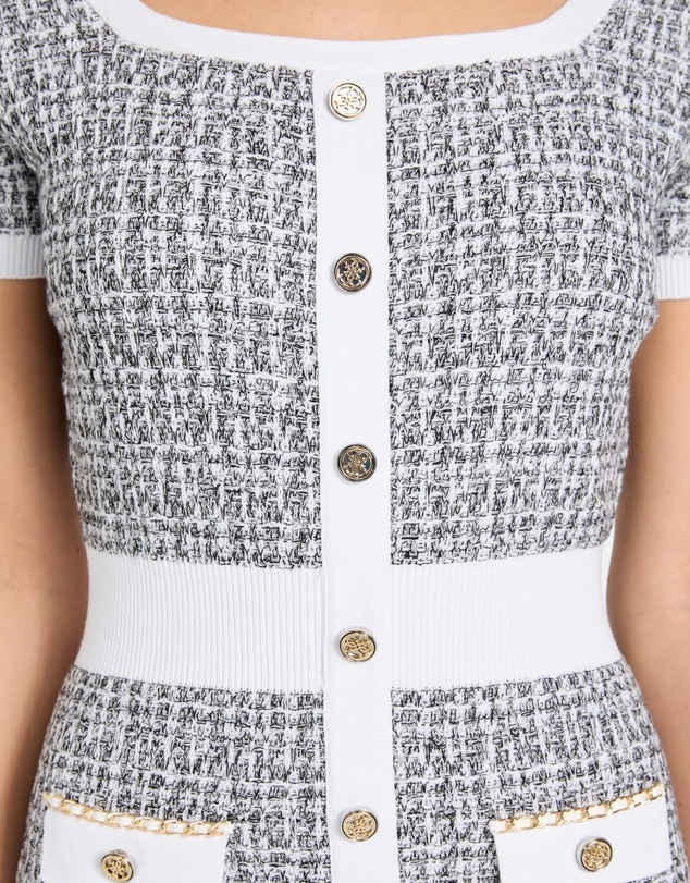 GUESS - Tweed Annabelle Sweater Dress