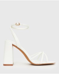 Betts - Solana Strappy High Block Heel Sandals