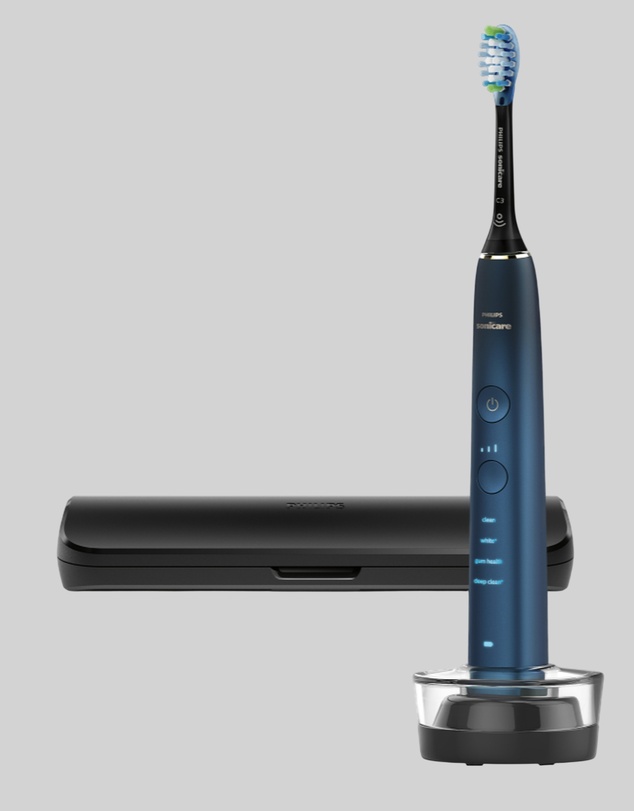 Philips - Philips Sonicare DiamondClean 9000 Special Edition Electric Toothbrush, Navy