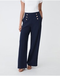 Forcast - Evie Wide Leg Sailor Pants