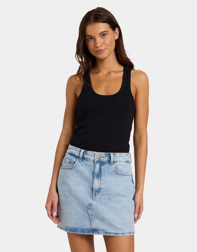 Roxy - Womens Shine Denim Skirt