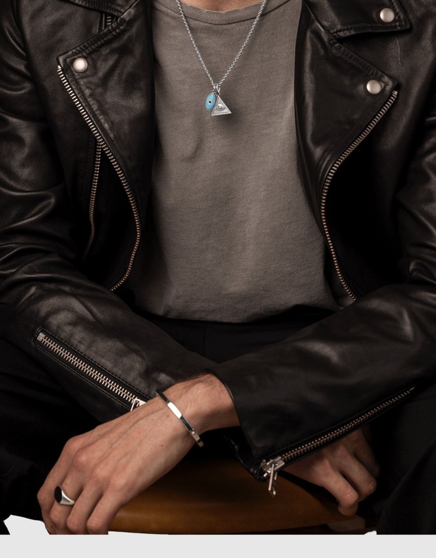 Nialaya Jewellery - Men's Simplicity Bangle