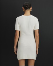 AERE - Organic Cotton Pocket Detail Mini Dress