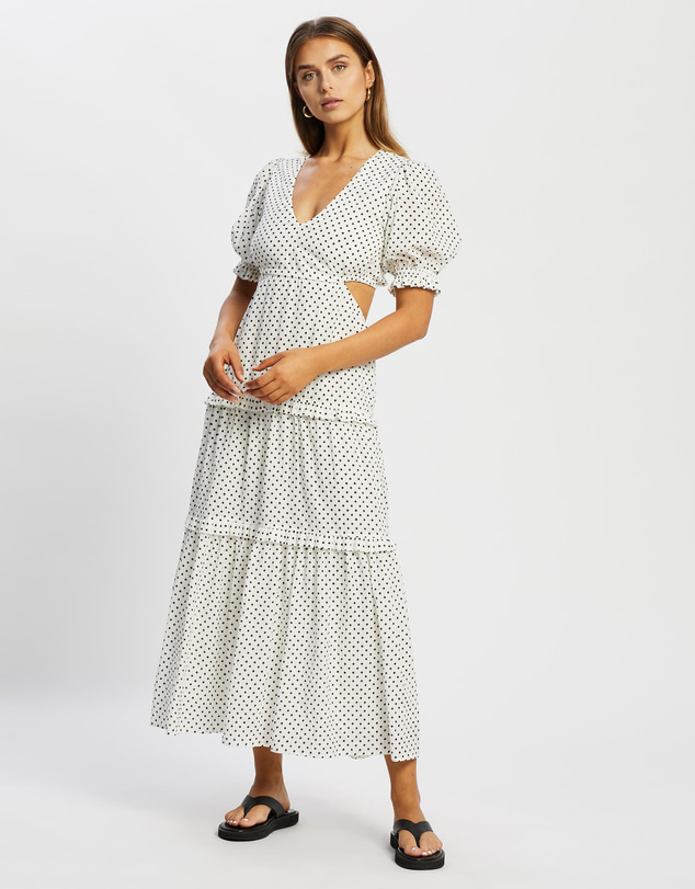 Peony - Cut Out Tiered Dress