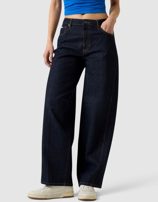 GUESS Jeans - GUESS JEANS High-Rise Barrel Jeans