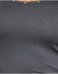 Dazie - Drea Studded Baby Tee