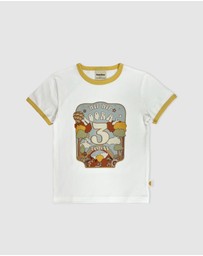 Banabae - Hip Hip Hooray Birthday Ringer Tee - 3 Year Old