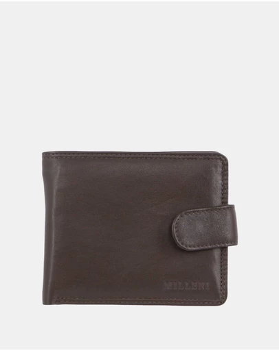 Milleni - Milleni Leather Men's Tab Wallet