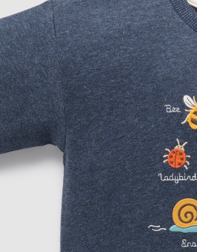 Purebaby - Bugs Relaxed Tee- Kids-Babies