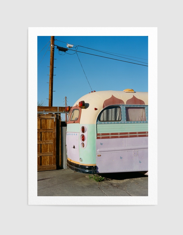 Olive et Oriel - Joshua Tree Bus by Bethany Young Art Print
