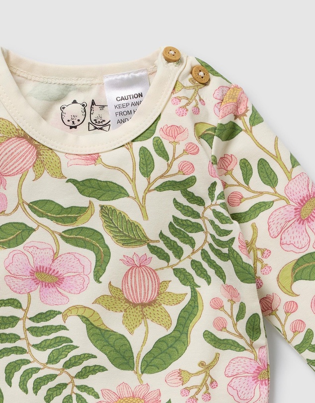 Wilson & Frenchy - Ma Fleur Organic Bodysuit - Babies