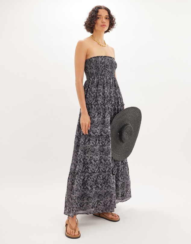 Amelius - Diane Batik Print Maxi Dress