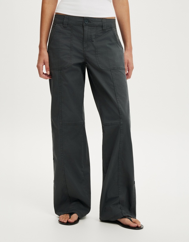 Cotton On - Lexi Low Rise Utility Pants