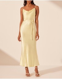 Shona Joy - La Lune Bias Cowl Dress