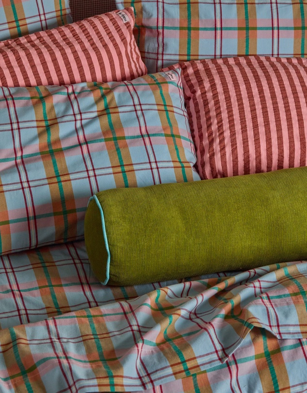 Mosey Me - Confetti Plaid Flat Sheet